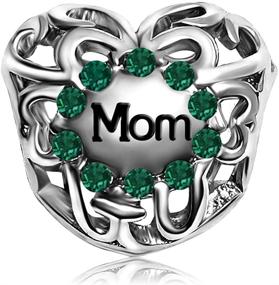 img 3 attached to JMQJewelry Charms Bracelets Christmas Mothers