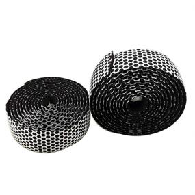 img 1 attached to High-Performance Bike Handlebar Tape with Superior Grip - 2PCS White Bar Tapes Set Including Bar Plugs