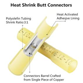 img 3 attached to 🔌 Qibaok Waterproof Electrical Connectors for Automotive and Industrial Applications