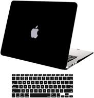 🖥️ mosiso macbook air 13 inch case (2010-2017 release) - hard shell cover & keyboard skin in black logo