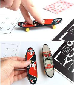 img 2 attached to 🛹 DOYIFun Профессиональная декорация для скейтборда на кончиках пальцев: Усилите свой скейтборд стилем и точностью