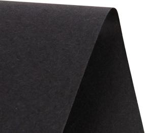 img 3 attached to 🎨 RUSPEPA Black Kraft Paper Roll - Versatile 18" x 100' Craft Paper for Art, Wrapping, Shipping, and More