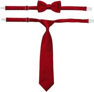 solid satin pre tied necktie tieset1 logo