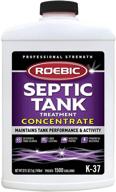 🚽 roebic k-37-q-c1500-4 septic tank treatment concentrate 32-ounce - safe for all plumbing systems logo