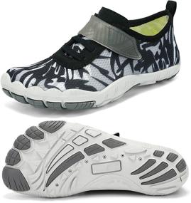 img 4 attached to Introducing the Racqua Athletic Drying Lightweight Green 2.5 Girls' Shoes: Perfect for Athletic Activities!