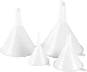 img 2 attached to 🌈 KarZone All Purpose 4 Piece Funnel Set: A Versatile Solution for All Your Pouring Needs