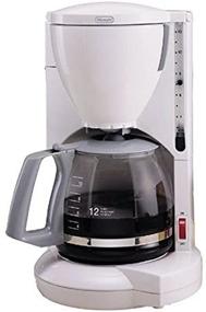 img 3 attached to ☕ Кофеварка Delonghi DC110W, белая: Простое и эффективное заваривание кофе