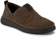 stylish and cozy: dockers dillon comfort charcoal quilted men's shoes for ultimate comfort logo