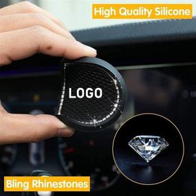 img 1 attached to WENCHAO Car Interior Accessories For Cup Holder Insert Coaster - Silicone Anti Slip Cup Mat For Honda CR-V CRV Pilot EX EX-L Touring Accord Civic Pilot (Set Of 2