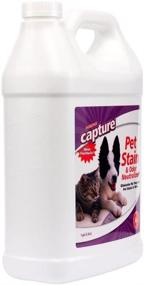 img 3 attached to Pet Stain & Odor Neutralizer - Multi-Surface Pet Stain Remover: Carpets, Wood, Leather, Rugs, Beds, Couches, Cars, Upholstery, Clothes, Curtains, Walls, Floors, Concrete