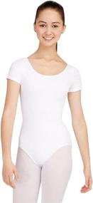 img 1 attached to 👗 Capezio Women's Short Sleeve Leotard - Classic Style for Enhanced SEO