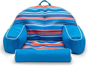 img 3 attached to Cozy Up in Style: Big Joe Lazy Lounger with an Alluring Blurred Americana Design