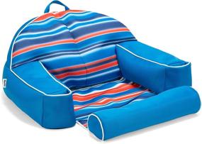 img 4 attached to Cozy Up in Style: Big Joe Lazy Lounger with an Alluring Blurred Americana Design