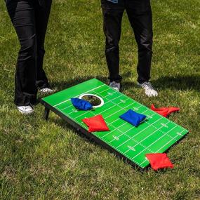 img 1 attached to Touchdown Toss Cornhole Scoreboards Activities