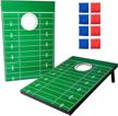 touchdown toss cornhole scoreboards activities logo