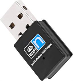img 4 attached to 📶 XVZ USB WiFi Adapter: 300mbps Dual Band 2.4G Wireless Dongle for Laptop/Desktop/PC, Windows 10/8/7/Vista/XP, Mac OS X and Linux Compatible
