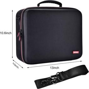 img 1 attached to 🎮 Diocall Deluxe Carrying Case for Nintendo Switch and Switch OLED 2021, Travel Bag with Switch Pro Controller Compatibility
