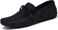 breathable men's shoes - adadila classic braided loafer logo