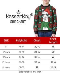 img 1 attached to 🧥 Fashionable Christmas Hoodies for Boys: Toddler Novelty Sweatshirt – Perfect Boys' Clothing for Hoodies & Sweatshirts