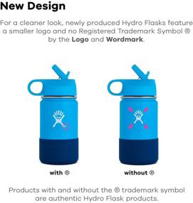 img 2 attached to 🌱 Eco-friendly Hydro Flask 12 oz Kids Water Bottle - Vibrant Color Options!