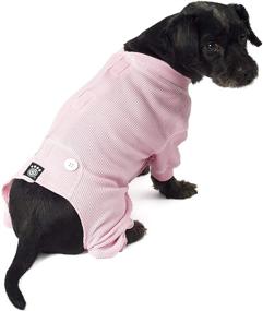 img 4 attached to 🐾 Stay Warm and Stylish: PetRageous Cozy Thermal Pajamas for Pets!