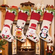 dreampark christmas stockings pcs decorations seasonal decor logo