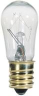 enhance your lighting with westinghouse lighting corp 6-watt s6 clear indicator bulb, 2-pack logo