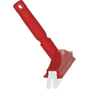img 1 attached to Vikan 77514 10-inch Red Foam Rubber Polypropylene Frame Bench Fixed Head Squeegee