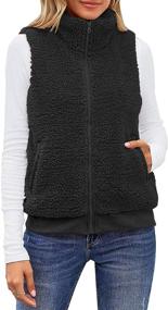 img 3 attached to 🧥 ReachMe Women's Sleeveless Pockets Outerwear - Coats, Jackets & Vests for Women's Clothing