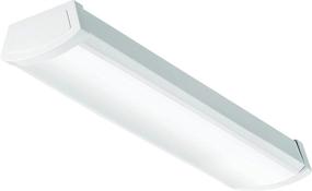 img 4 attached to 💡 Lithonia Lighting FMLWL 24 840 Low-Profile LED Wraparound Flush Mount Light 4000K - Ultimate Energy Efficiency and Sleek Design for any Space