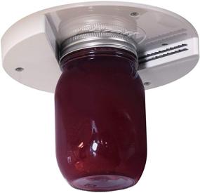 img 4 attached to 🔓 Easy Off Under Cabinet Jar Lid & Bottle Opener - Ideal for Seniors, Weak Hands, and Arthritis