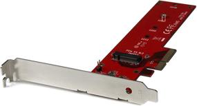 img 4 attached to 🔌 StarTech.com PEX4M2E1 M2 PCIe SSD Adapter - x4 PCIe 3.0 NVMe / AHCI / NGFF / M-Key - Low Profile and Full Profile - SSD PCIe M.2 Adapter: Review, Specs, Price