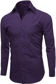 img 3 attached to 👔 Style William Regular Dress Shirt: Elevate Your Men's Clothing Game with Classy Shirts