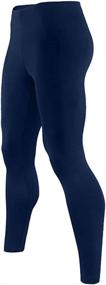 img 2 attached to 🔥 Stay Cozy All Winter: Ultra-Soft Thermal Underwear Men's Long Johns Set with Fleece Lined Base Layer for Skiing & Cold Weather