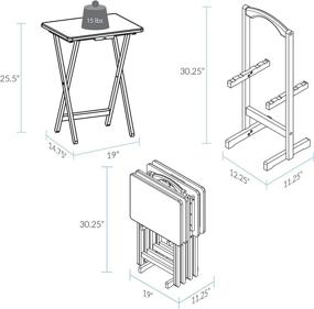 img 1 attached to 🍽️ White Table Food Service Equipment & Supplies - Casual Home 660 41 Set - Ideal for Tabletop and Serveware