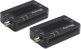 img 4 attached to 🎮 Enhanced Streaming and Gaming: Actiontec Screenbeam MoCA 2.5 Network Adapter for Ethernet Over Coax (2 Pack) - 1 Gbps Ethernet, Coax to Ethernet Adapter (Model: ECB6250K02)