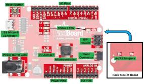 img 2 attached to 🔴 SparkFun RedBoard Qwiic - Arduino-compatible Board with Qwiic Connector, CH340C Serial-USB Converter IC, Breadboardable R3 Footprint, and Enhanced Reset Button
