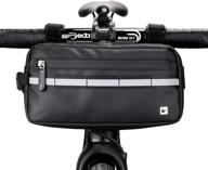 🚴 waterproof rhinowalk bike bag - handlebar bag for bicycles, front bag with shoulder & waist straps - ideal for professional cycling, sport bicycle accessories logo