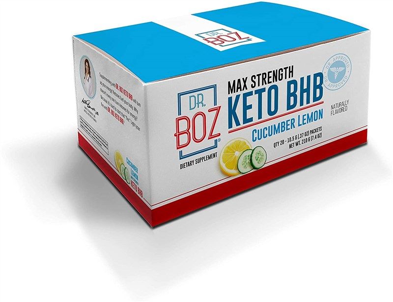 dr boz max strength keto sports nutrition 로고