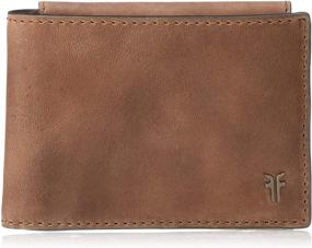 img 4 attached to Frye Holden PASSCASE Wallet in Whiskey: Classic Elegance Combined with Practicality