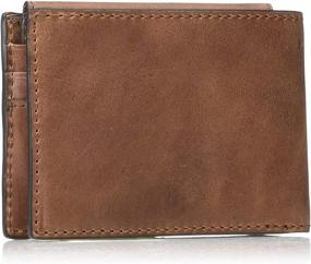 img 3 attached to Frye Holden PASSCASE Wallet in Whiskey: Classic Elegance Combined with Practicality