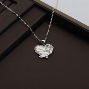 img 2 attached to 🌸 Sympathy Necklace for Girls by CHOORO - Memorial Jewelry for Meaningful Remembrance