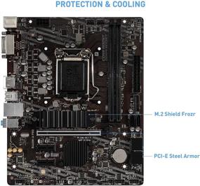 img 3 attached to 💻 Материнская плата MSI B460M-A PRO ProSeries (mATX, процессоры Intel Core 10-го поколения, сокет LGA 1200, DDR4, слот M.2, USB 3.2 поколения 1, 2,5G LAN, DVI/HDMI).