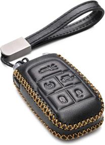 img 4 attached to Vitodeco Genuine Leather 2019 2020 5 Button Interior Accessories