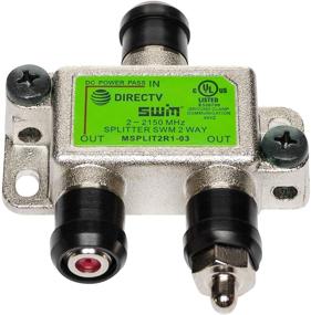 img 4 attached to 📡 Directv Msplit2r1-03 Approved 2-Way Wide Band SWM Splitter: Enhance Your Satellite TV Signal Strength Efficiently