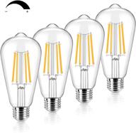 💡 enhanced brightness filament bulb: dimmable with 1200lumens output logo