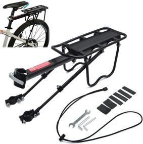 img 4 attached to Bicycle Carrier Luggage Release BIKE RACK001 BK