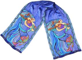 img 1 attached to Laurel Burch Dreams Scarf Classic