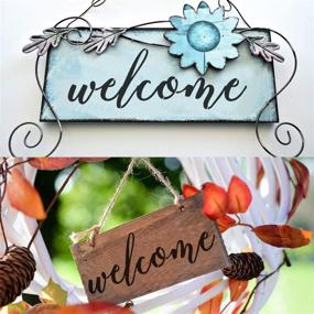 img 2 attached to 🎨 Набор шаблонов для росписи🎨 - 12 штук - Welcome, Grateful, Thankful, Blessed - Вдохновляющие слова-шаблоны для украшения дома, деревянных стен и мебели.