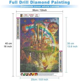 img 3 attached to Diamond Painting Rhinestone Picture Hydrogen